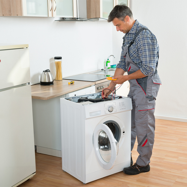 can you walk me through the steps of troubleshooting my washer issue in Orange County New York